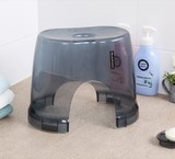 韩国进口 浴室凳  防滑 洗澡凳子  塑料 透明  换鞋凳 老人成人凳