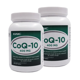 [2瓶]美国原装GNC健安喜高浓度辅酶q10软胶囊400mg60粒天然保健
