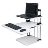 【DX】简约现代台式可移动笔记本桌子家用站立式升降办公桌电脑桌
