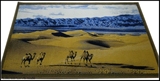 手工艺术挂毯   沙漠之舟客厅壁毯壁挂壁画 经典装饰 挂毯