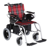 互邦电动轮椅车HBLD1-A铝合金烤漆轻便折叠老人自动轮椅代步车