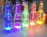 新品酒吧充电LED台灯酒瓶台灯透明发光桌上台灯变色可加印LOGO