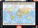 现货包邮 EDUCA西班牙进口成人拼图1500片 世界地图