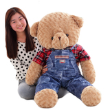 毛绒玩具情侣泰迪熊公仔布娃娃 小熊玩偶 儿童女生日礼物 熊1.2米