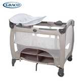 葛莱GRACO 卡尔舒系列婴儿床多功能宝宝床 游戏床带尿片更换台