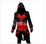 刺客信条3康纳外套夹克红色黑色款Cosplay服装男装（现货）