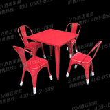 欧式现代铁皮椅子复古靠背铁艺餐椅酒吧凳咖啡厅户外椅金属海军椅