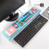 炫彩桌面整理架 创意电脑键盘省空间置物架 多功能办公收纳架