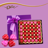 包邮紫色浪漫dove德芙巧克力礼盒装女友生日520情人节表白礼物