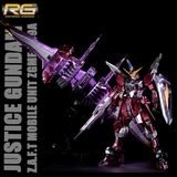 Bandai万代合金着色RG09 1/144 Justice Gundam正义高达 男孩玩具