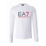 阿玛尼T恤 男长袖2016春季新品上衣EA7男装修身圆领长袖T恤92184