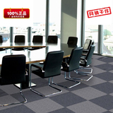 商用加厚办公室满铺工程方块地毯块毯丙纶沥青会议室台球厅桌球室