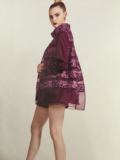 卓拉 ZUOLLA 633323专柜正品 16年秋装新款欧根纱蕾丝气质连衣裙