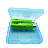 GP超霸5号充电电池数码照相机 儿童玩具 KTV充电电池2节送电池盒