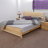 特价简约现代松木床卧室家具套装组合1.5米儿童实木床1.8米双人床