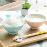 碗日本小汤碗进口创意面碗个性动物米饭碗家用卡通可爱吃饭陶瓷碗