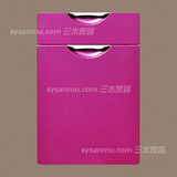 沈阳三木橱柜衣柜门板 现代简约紫色汽车漆 柜门可定制做