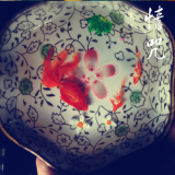 手绘树脂画鱼立体金鱼 中国风礼物 家居礼品摆件 3D立体树脂画鱼
