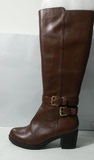 哈森-卡迪娜 KA21536 棕色女靴 专柜正品特价清仓