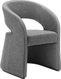 东术布艺沙发组合创意设计家用办公休闲单人沙发现代简约咖啡椅