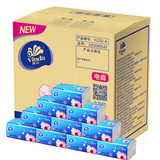 【天猫超市】维达超韧系列抽取式纸面巾130抽/包*18包/箱 纸箱装