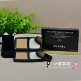 新版Chanel/香奈儿轻盈柔润水凝(带大刷子)青春光彩保湿粉饼SPf10