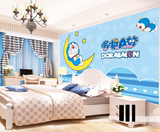3D卡通哆啦A梦叮当猫大型壁画卧室宿舍壁纸主题餐厅酒店背景墙纸