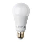 里代尔 LED灯泡 E27可调光的, 球形 13瓦  暖\冷光 专业宜家代购