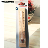 法克曼木质温度计 家用创意室内温湿度计 家庭装饰厨房挂式温度计