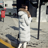 2015冬季新款女韩版棉服中长款连帽时尚宽松大码羽绒棉衣休闲外套
