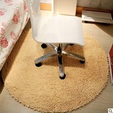 简约现代圆形地毯健身瑜伽毯客厅卧室床边吊篮电脑椅转椅地垫定制