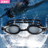 ZOKE洲克2016男士女士近视泳镜高清防雾防水游泳眼镜成人清晰泳镜