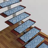 荣天艺包邮免胶楼梯地毯楼梯垫踏步垫防滑垫客厅卧室地垫异形定制