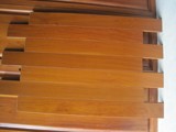 二手地板实木地板大自然品牌全A板标板柚木色重蚁木95成新免翻新