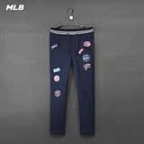 2014 MLB纽约洋基 NY棒球纯棉卫裤 运动裤 男女情侣抓绒休闲长裤