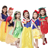 孩派 六一儿童节日 儿童化妆舞会服装 白雪公主 仙子裙服装
