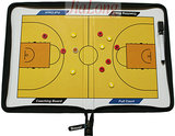包邮拉链包篮球战术板 高档磁性折叠篮球比赛教练教学图示指挥板