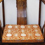 定做定制中式古典家具红木沙发坐垫 红木椅垫加厚椰棕椅垫靠垫背