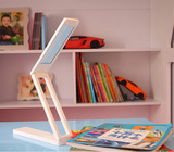 学生宿舍书桌床头阅读灯可充电式LED小台灯护眼学习调光USB折叠大