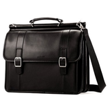 美国代购现货Samsonite Leather Briefcase新秀丽男士商务皮包8