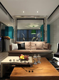 新款亚麻美式三人宜家现代中式客厅沙发布艺沙发简约现代组装成人