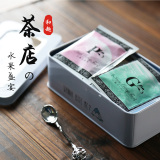 日本 茶店礼盒生日礼物 白桃乌龙茶+巨峰葡萄乌龙茶包女生节 16包