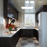 厨房3ds Max设计/橱柜效果图制作/厨房效果图制作/衣柜酒柜效果图