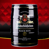 【新日期】德国原装啤酒 费尔德堡黑啤酒5L桶装啤酒 进口啤酒包邮