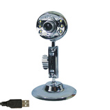 林柏视(S605)高清广角摄像头 150度红外夜光控自动感光电脑摄像头