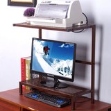 显示器架垫高加高架双层打印机架电脑收纳架子桌面置物架