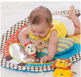 隔尿毯玩具字公仔防水婴儿游戏毯宝宝量身高垫新生儿安全镜 数