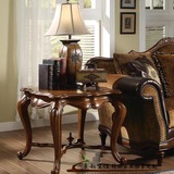美式古典实木边几茶几角几配套单人多人沙发全套客厅家具厂家直销