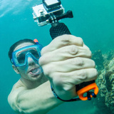 GoPro Hero4 Session 3+浮力棒 小米小蚁山狗相机浮力棒 潜水棒