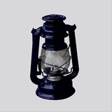 复古创意LED煤油灯怀旧手提马灯咖啡厅品玻璃罩摆件老式灯具